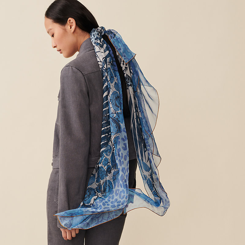 Jungle Love Stamped scarf 140 | Hermès Mainland China